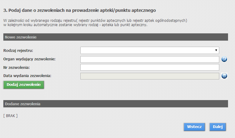 Dla apteki/punktu aptecznego Dla apteki/punktu aptecznego